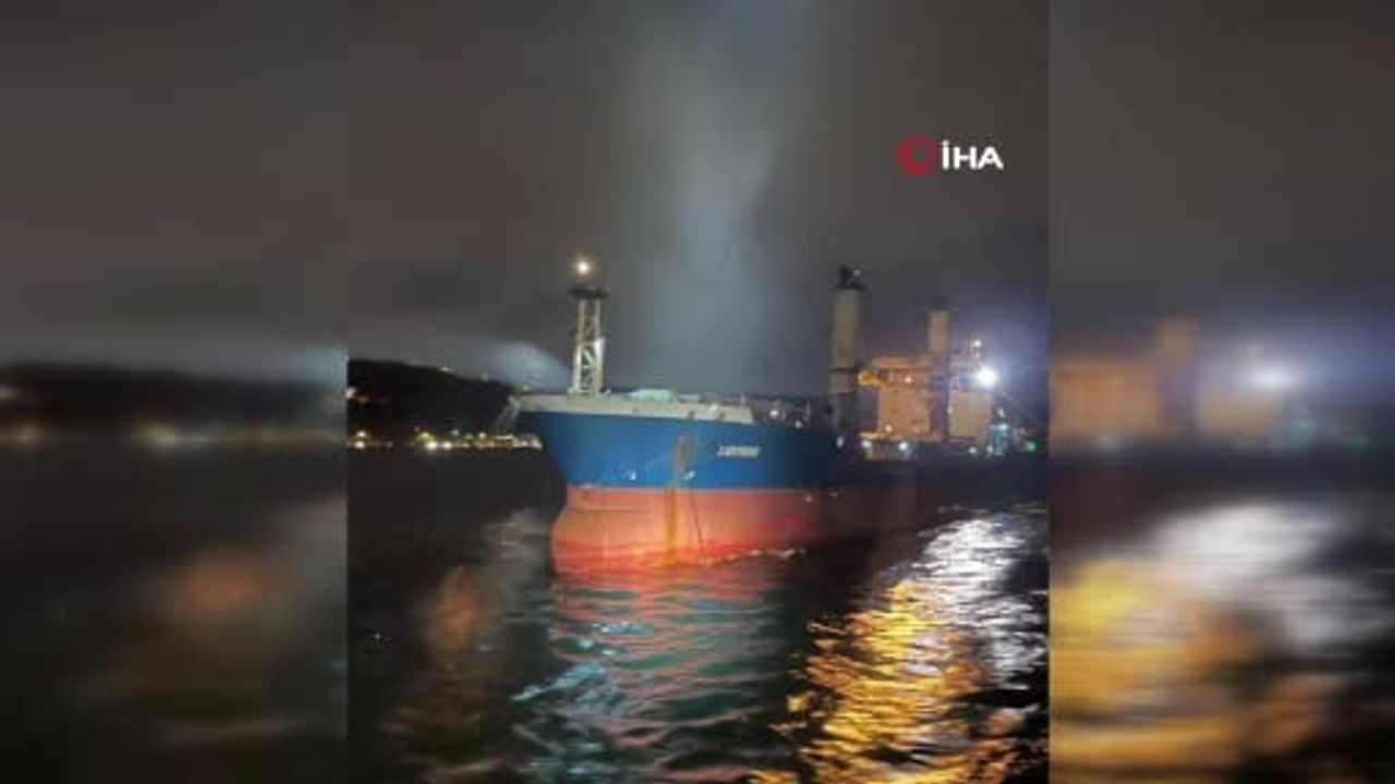 İstanbul Boğazı'nda Lady Sham Gemisinde Makine Arızası — Kıyı Emniyeti Müdahale Etti