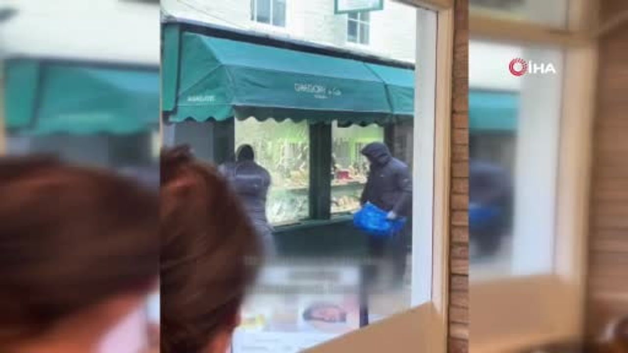 Londra Richmond'ta Sabah Vakti Kuyumcu Soygunu