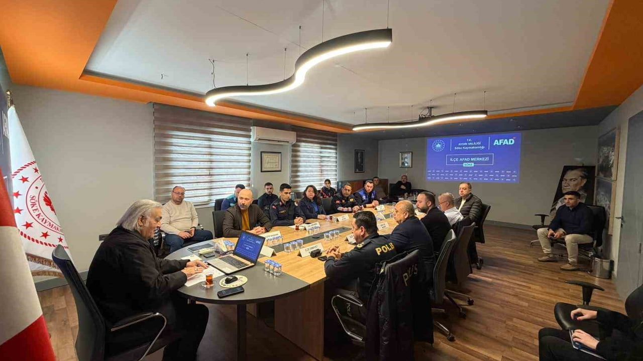 Söke'de AFAD Koordinasyon Toplantısı: Şiddetli Yağışa Karşı Acil Önlemler