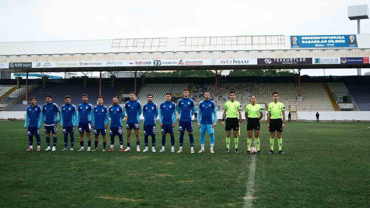 TFF 2. Lig: Güzide Gebzespor, Yeni Mersin İdman Yurdu Gelmeyince Hükmen 3-0