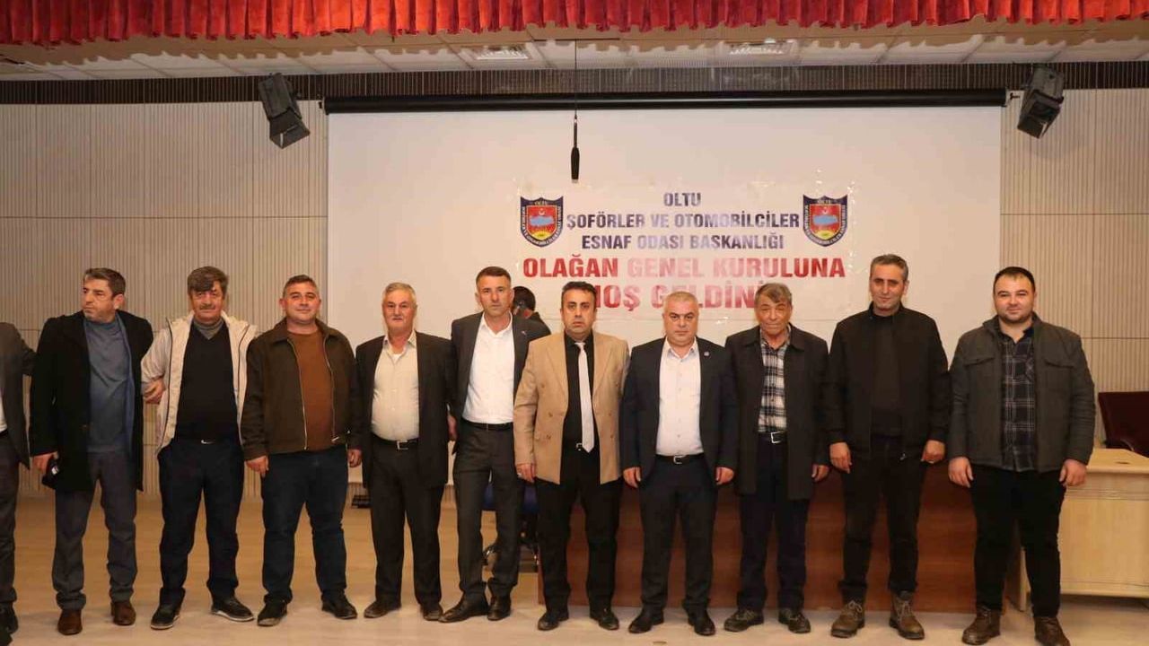 Veysel Fidan Yeniden Başkan Seçildi — Oltu Şoförler ve Otomobilciler Esnaf Odası