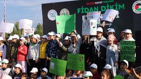 Arnavutköy'de Gazze Hayat Ormanı: 10 Bin Fidan Dikildi