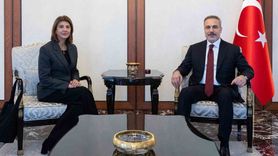 Bakan Fidan, BM'nin Kıbrıs Şahsi Temsilcisi Maria Angela Holguin Cuellar'ı Kabul Etti