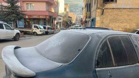 Bayburt'ta Kuru Soğuk ve Kar: Sabahları Buzlanma Sürüyor