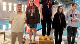 Düzce'de Gençler Yüzme Müsabakaları Çilimli Havuzunda Sona Erdi