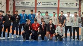 Düzce'de Okul Sporları: Genç A ve Genç B Erkek Güreşinde Şampiyonlar Belli Oldu