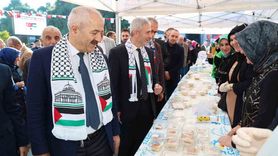 Gebze'de 'Filistin'e Destek Panayırı' Başladı — Kadınların El Emeği Satışta