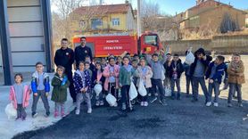 Hüyük'te 1. Sınıf Öğrencilerine Yangın Eğitimi