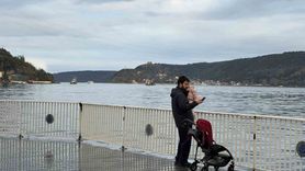 İstanbul Boğazı'nda Gökkuşağı Şöleni — Sarıyer'de Kartpostallık Görüntüler