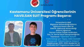 Kastamonu Üniversitesi'nin Yapay Zeka Destekli Biyosensör Projesi HAVELSAN SUIT'e Kabul Edildi
