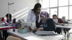 Mersin'de MERCEK’in Giyim Üretim Teknolojileri Kurslarına Yoğun İlgi