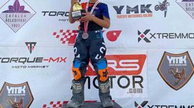 Poyraz Kalender 50cc Mini'de 2025 Türkiye Motokros Şampiyonu