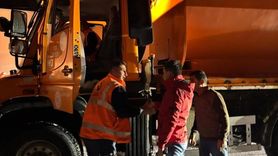 Van-Bahçesaray'da 3 Bin Rakımlı Karabet Geçidi'nde Kar ve Yoğun Sis