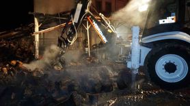 Yusufça'da kalorifer kazanı patladı: Ev kullanılamaz hale geldi