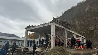 Trabzon'da İnşaat Çökmesi: 1 İşçi Hayatını Kaybetti, 3 Yaralı