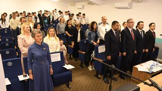 Arnavutluk'ta 23 Nisan Ulusal Egemenlik ve Çocuk Bayramı Coşkuyla Kutlandı