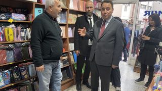 DEVA Partisi Genel Başkanı Babacan, Amasya'da Ziyaretlerde Bulundu