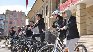 Eskişehir'de Yunus Emre Hoşgörü Bisiklet Turu Gerçekleşti