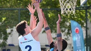 Gaziantep'te Türkiye Sigorta 3x3 Basketbol Turnuvası Heyecanı