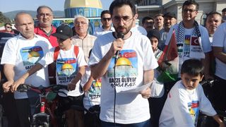Osmaniye'de 'Kudüs-Gazze-Mavi Marmara' Temalı Bisiklet Turu Yapıldı