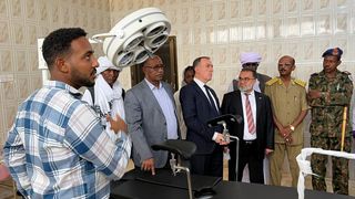 TİKA, Sudan'ın Sevakin Şehri'nde Kadın Doğum Ünitesi Açtı