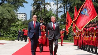 Ürdün Kralı 2. Abdullah, Arnavutluk'ta Önemli Temaslarda Bulundu