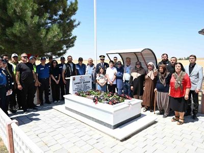 Nevşehir'de kabri başında anma: şehit polis Ahmet Şahan’ın sene-i devriyesi