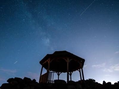 Kula'da lavların gölgesinde Perseid şöleni
