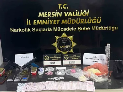 Mersin'de narkotik operasyonunda iki şüpheli tutuklandı
