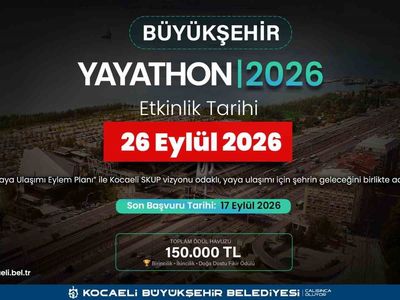 Yaya ulaşımına yenilik getirecek fikirler aranıyor: Kocaeli'de 150 bin lira ödüllü yarışma