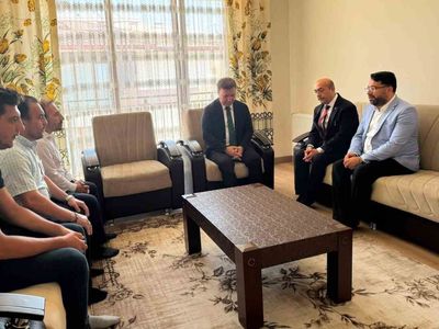 Vali Aydoğdu'dan şehit ailesine taziye ziyareti