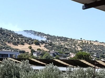 Bozdoğan'da Zirai Yangın Kontrol Altına Alındı