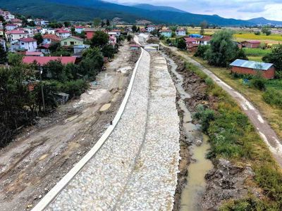 Ladik'te dere yatağı güvence altına alınıyor: 8 mahalle taşkın riskinden korunacak
