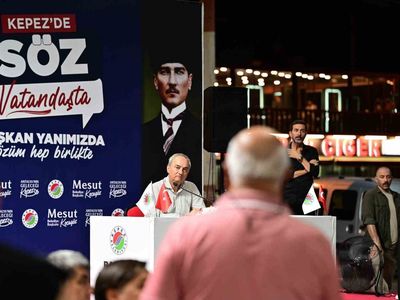 Kocagöz Altınova'da talepleri dinledi, kreş ve yeni park müjdesi verdi