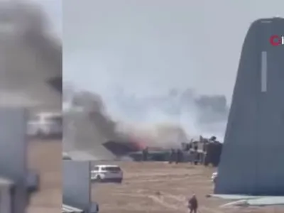 Miramar yakınlarında F-35 düşüşü: pilot fırlatma koltuğuyla kurtuldu