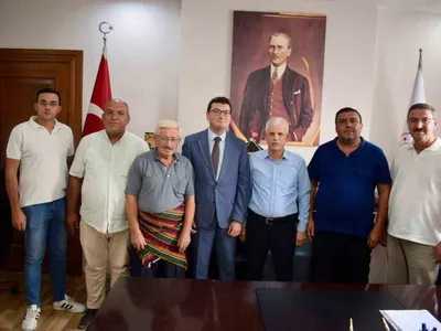 Bozdoğan'da ahilik değerleri kaymakamın makamında yankı buldu