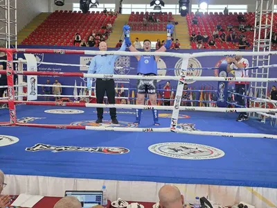 Vanlı muaythai sporcusu Furkan Bilici +91 kiloda dünya şampiyonu oldu