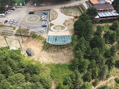 Zorkun yaylası'nda cam gökyüzü: ormana nazır seyir terası ziyaretçileri cezbediyor