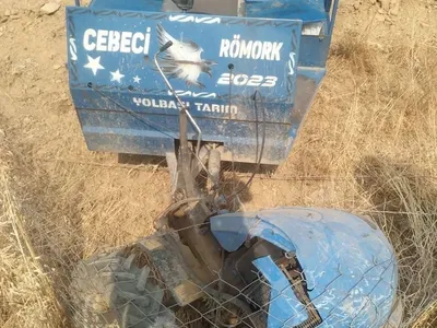 Siirt'te tarım aracı 'patpat' kontrolden çıkarak takla attı