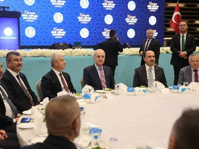 Konya'da Kurtulmuş: Filistin tam bağımsız olana kadar Türkiye desteğini sürdürecek