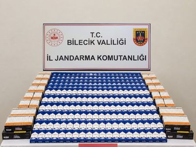 Bilecik'te 4 adreste operasyon: bin 288 paket dolu makaron ele geçirildi