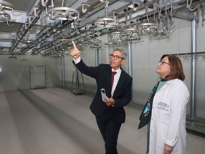 Gaziantep'te modern aşevi açıldı; günlük 50 bin kişiye yemek üretilecek