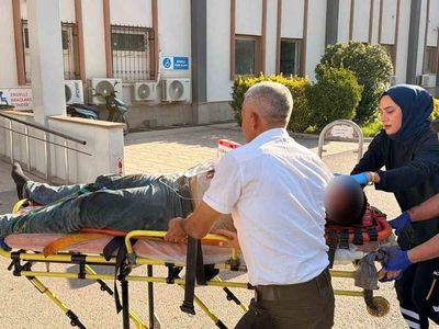 Kahta'da trafik kazası: motosiklet sürücüsü ağır yaralandı