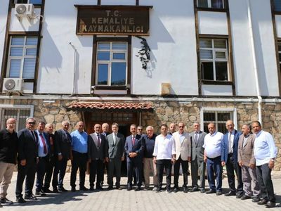 Kemaliye'nin köy altyapısı ve yaşam standartları için işbirliği vurgulandı