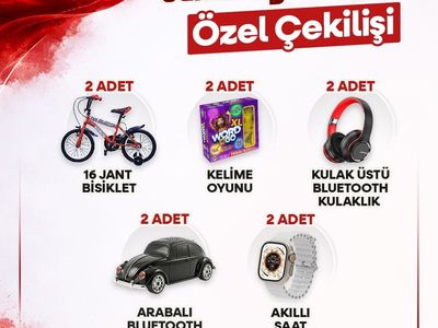 Canik'te 29 ekim coşkusu: gençlere ve ailelere özel hediye çekilişi