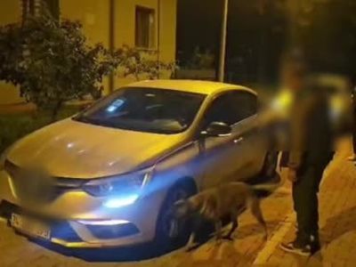 Narkotik köpeğinin izinde 856 gram ele geçirildi; Nevşehir'de sürücü tutuklandı