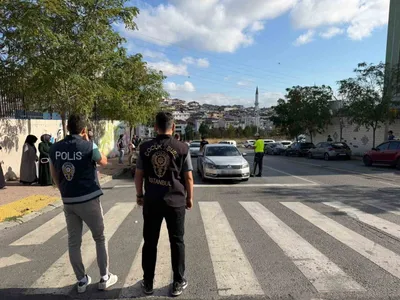 Esenyurt'ta okul çevresinde dron destekli güvenlik denetimi