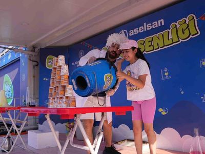 Çocuklarla geleceğin teknolojisini tanıştıran festival durağı: ASELSAN Nevşehir'de