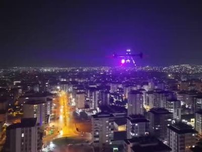 Gökyüzünde huzur: 36 dronla gece gündüz güven denetimi
