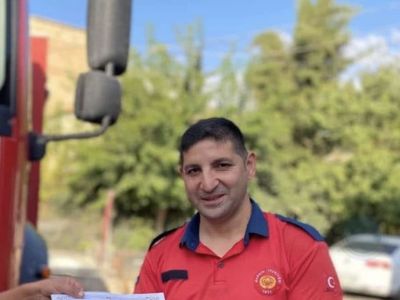 Mardin Nusaybin'de İtfaiye Eri Ömer Kaplan Hayatını Kaybetti